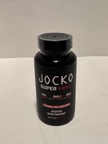 ORIGIN LABS JOCKO SUPER KRILL BY JOCKO FUEL 1000mg 60 SOFTGELS EXP 12/26