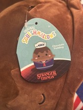 Stranger Things Squishmallow “Chocolate Pudding” Jazwares 10” NWT free shipping 