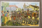 Vtg French Military Humor Postcards - Lot of 5- Illustrated Humorous Cartoo — photo 3