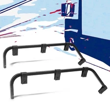 2x BettsHD A35RL Angled Unhanded Mud Flap Hanger 27.5" N.Length Truck Trailer