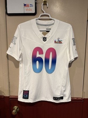Nike Vapor F.U.S.E. Super Bowl LX Commemorative Jersey Brand New Adult Large