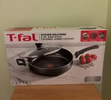 T-fal 5 quart non-stick covered jumbo cooker, with Lid NEW