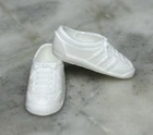 Vintage *Barbie* or Skipper~ Tennis Shoes: White Athletic Sneakers 90's (T)