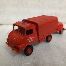 SOLIDO SIMCA SUMB 4X4 ET TONNE A EAU POMPIERS OCCASION TRES BON ETAT D ORIGINE