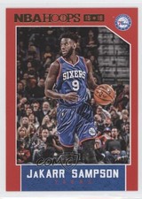 2015-16 Panini NBA Hoops Red 17/299 JaKarr Sampson #183 h3a