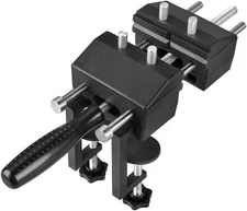 Woodworker’s Vise, Quick Release Wood Small Work Bench Vice, Black 