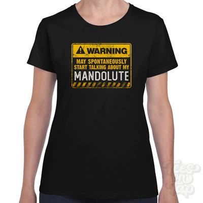 WARNING MAY SPONTANEOUSLY START TALKING ABOUT MY MANDOLUTE T-SHIRT