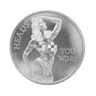 1 oz .999 Fine Silver Round - Adult Novelty - Heads and Tails