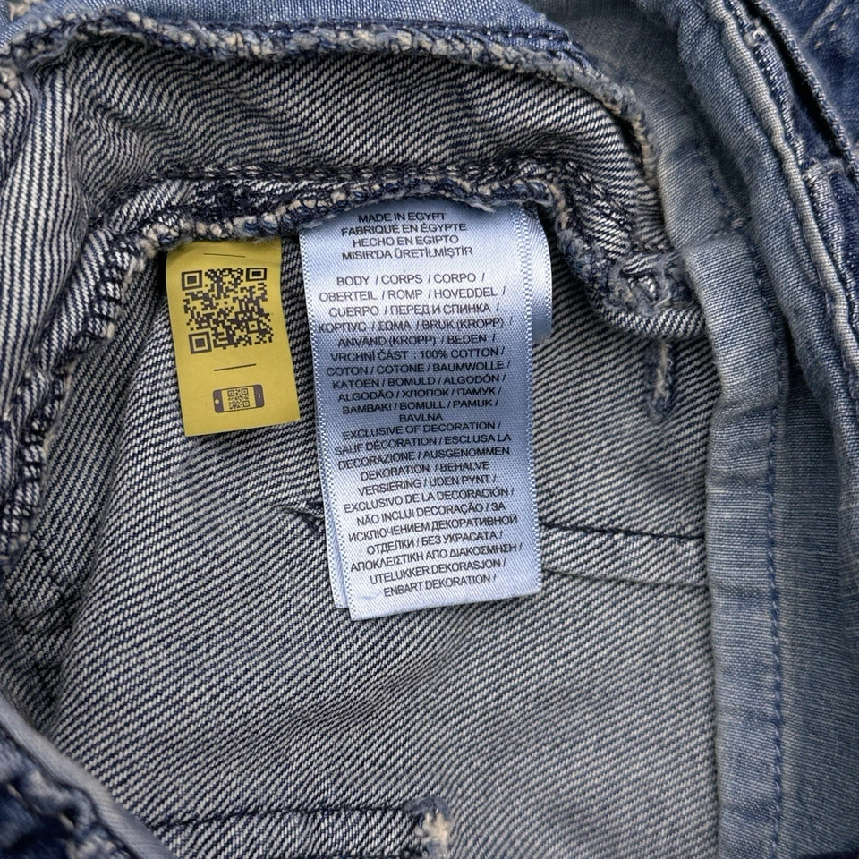 Pantalones de mezclilla Polo Ralph Lauren bolsa de papel niñas 7 cinturones Foto 4 de 4