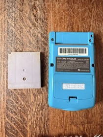 Nintendo Game Boy Color Blue Used With Game