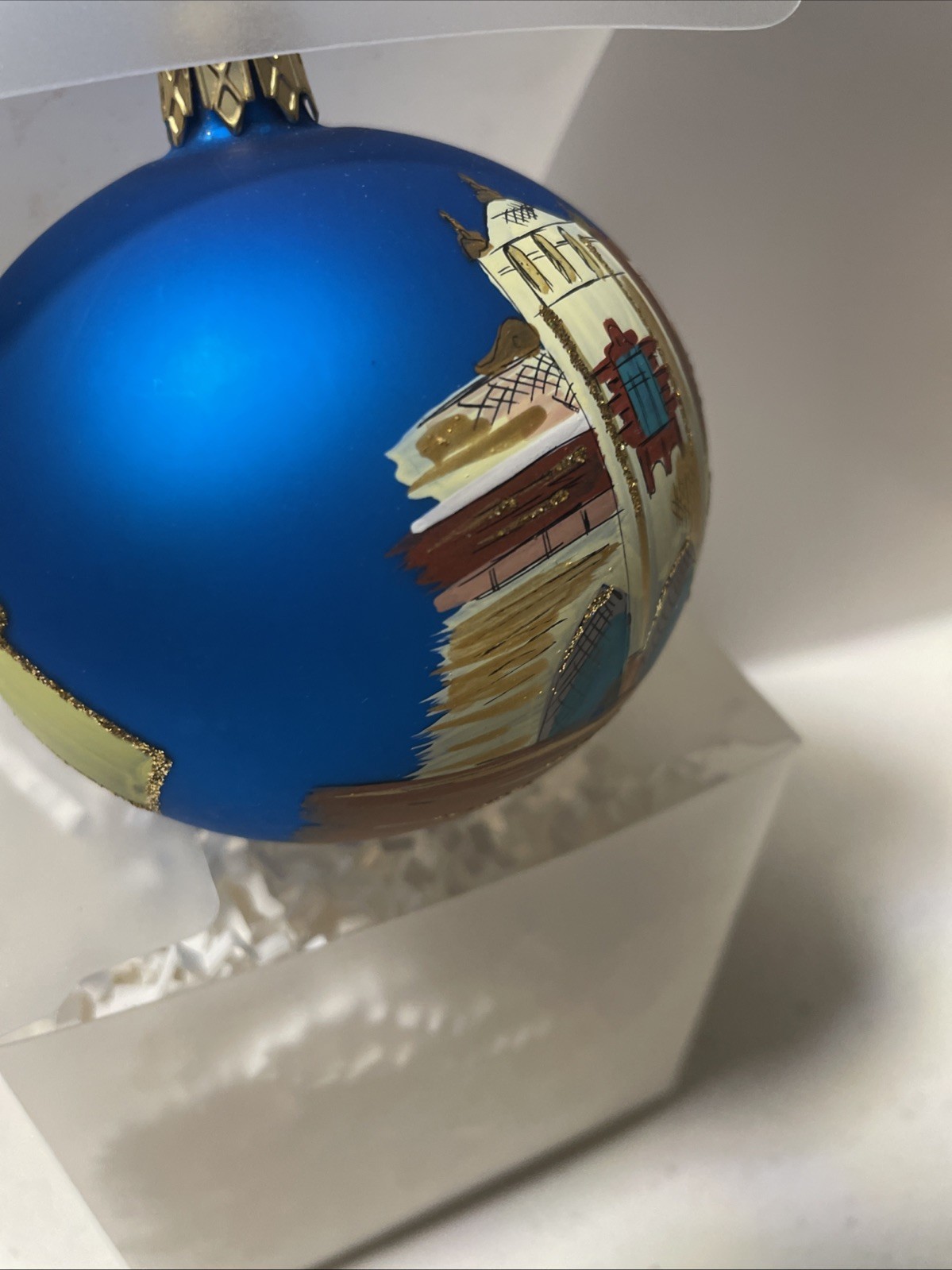 HAND PAINTED BOGI Christmas Tree ORNAMENT BY POLAND KRAKOW