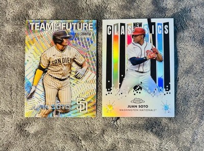 Juan Soto 2022 Topps Chrome New Classics Refractor Team of the Future Refractor