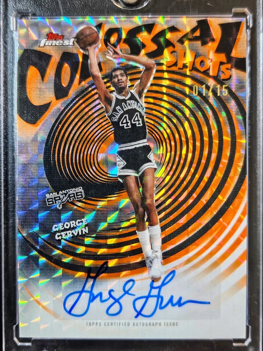 Topps George Gervin Basketball Serial Numbered Sports Trading