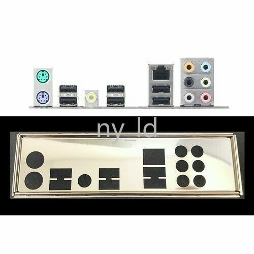 IO Shield Back Plate BackPlate Blende Bracket Bezel Motherboard - Foto 13