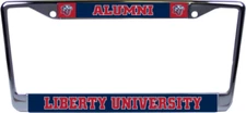 Liberty University Alumni Metal License Plate Frame (Officially Licensed)