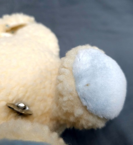 Eden Cream Blue Mary Had A Lamb Musical Wind Up Plush Stuffed Animal Sheep Works - Picture 8 of 13