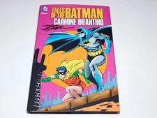TALES of The BATMAN Carmine Infantino DC OOP Hardcover RARE NEAL ADAMS SIGNED