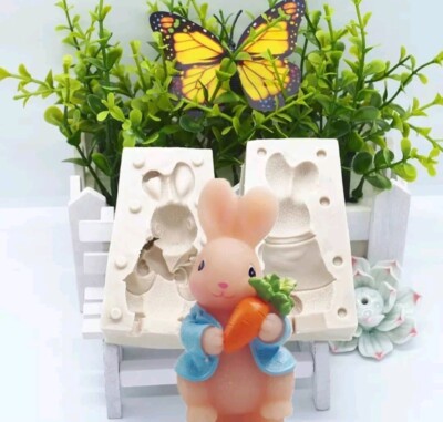 Osterhase Kerzenform Kaninchen Eiswürfel Schokolade Backform Zum Selbermachen