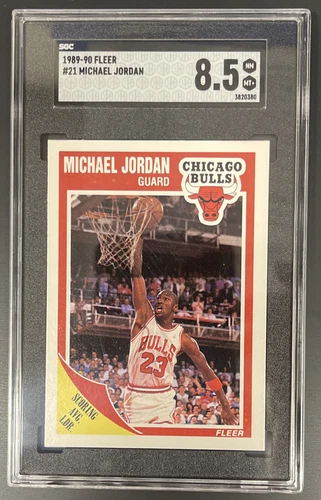 1989 Fleer Jordan SGC 8.5