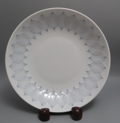 Rosenthal Ballet Lotus, Blue/Grey no Trim - Cereal / Dessert Bowl BJORN WIINBLAD - Picture 2 of 8