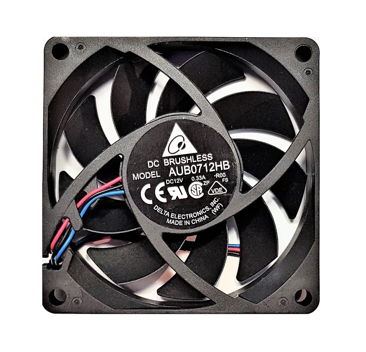 Set of 5 Fans DELTA AUB0712HB DC 12V 0.33A 2C.J1X03.001 | eBay Set of 5 Fans DELTA AUB0712HB DC 12V 0.33A 2C.J1X03.001 | eBay