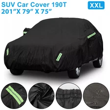 Universal Large SUV Car Cover Outdoor Waterproof Dust Sun All Weather Protection
