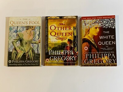 Philippa Gregory 3 Paperback Lot The Queens Fool The Other Queen The White Queen