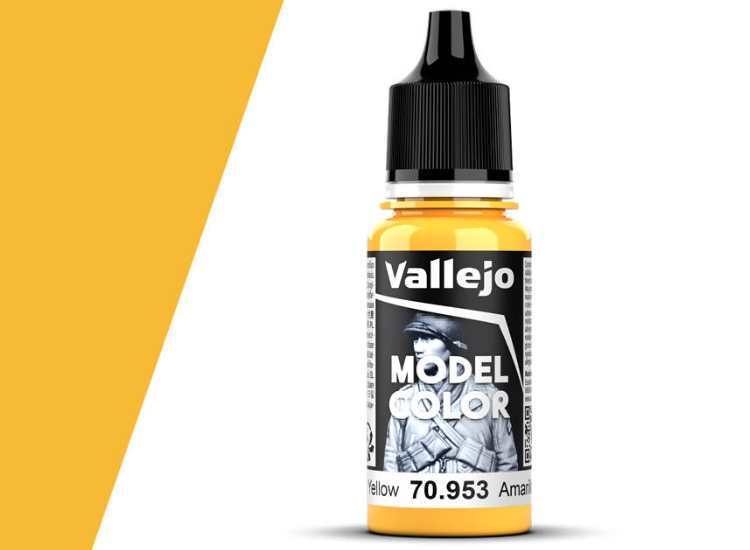 Vallejo 18ml 953 Model Color - Flat Yellow (27)