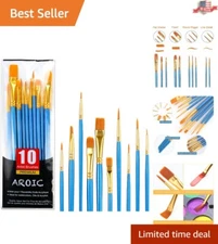 Acrylic Paint Brush Set, 1 Packs / pcs Watercolor Brushes Painting Brush Nylo...