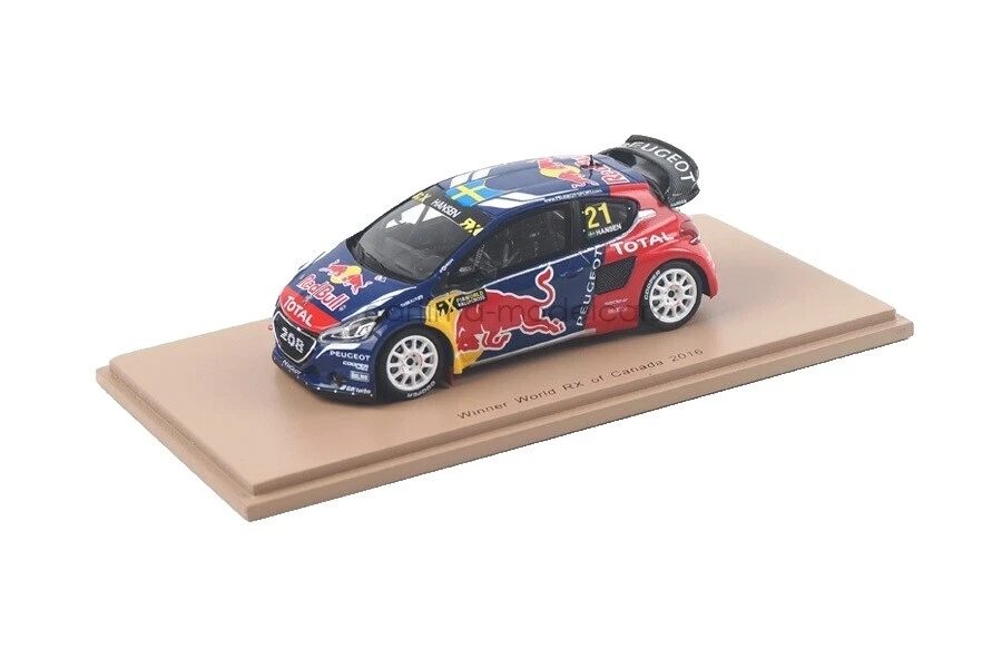 Multi-Color 2016 año del Vehículo Autos de Rally diecast