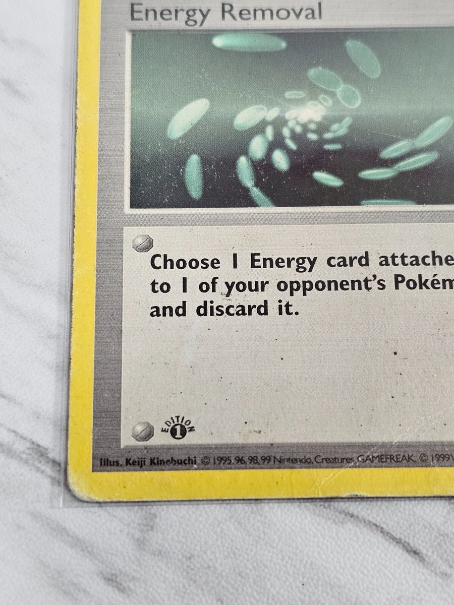 trainer energy removal pokemon card value Energy Removal #92 Prices | Pokemon Base Set