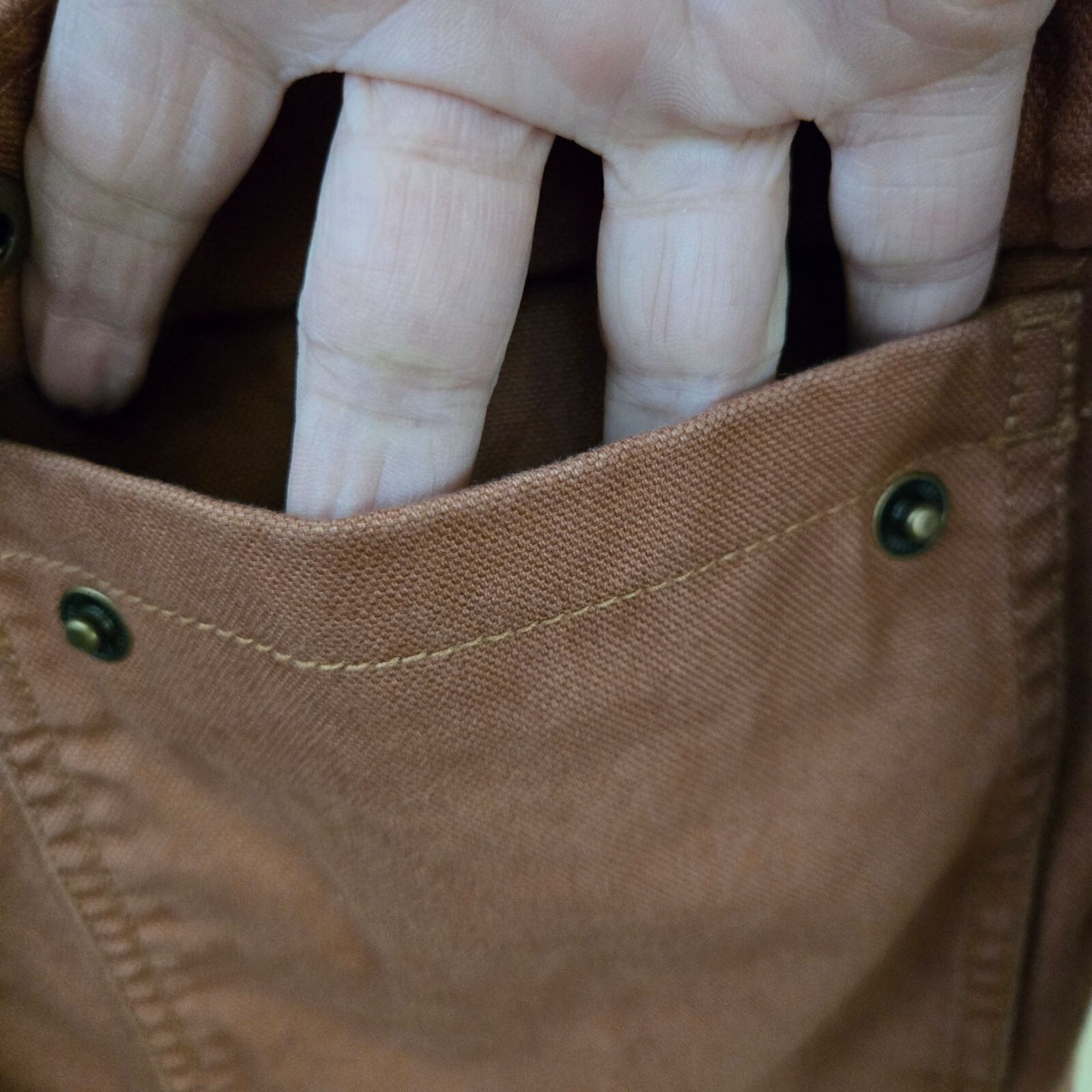 Madewell Dispatch Jacket Warm Umber Zip Snap Clos… - image 6