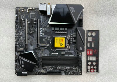 MSI MPG Z390M GAMING EDGE AC Motherboard Intel Z390 LGA 1151 DDR4 M-ATX HDMI DP