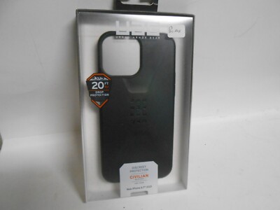 UAG Civilian Case for iPhone 13 Pro Max Black- Slim & Shockproof NEW