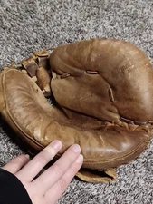 Vintage Spalding E-Z Flex Catchers Mitt 42-773 Signature Model Glove