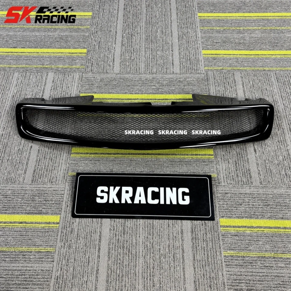 Parrilla de malla delantera FRP negra brillante para Infiniti G G35 2005-2006 sedán de 4 puertas Foto 3 de 4