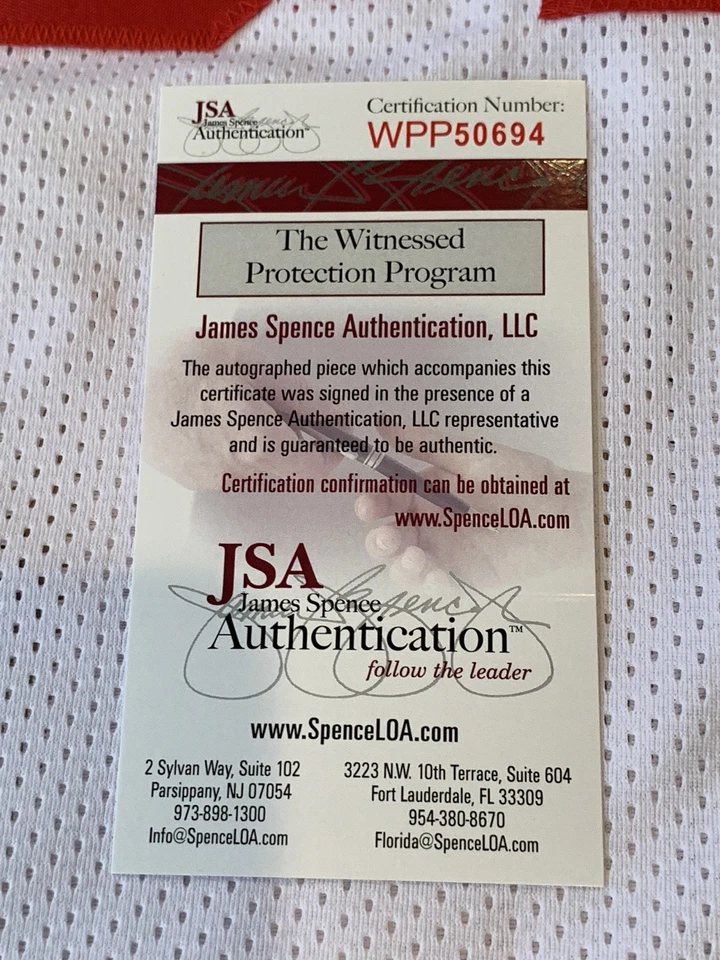 Alec Ogletree Autographed/Signed Jersey JSA COA New York Giants - Image 4 of 4