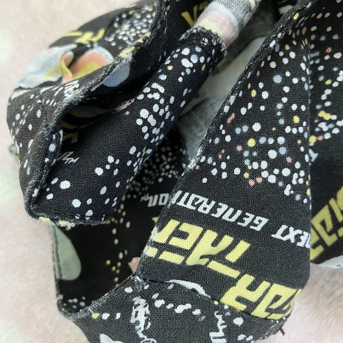 PLS READ Star Trek Scrub Top Unisex Size L Large Pockets Print Pattern Sci Fi TV - Picture 6 of 6