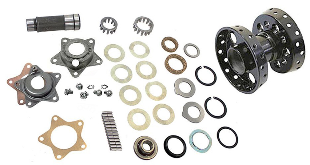 PARKERIZED Wheel REBUILD KIT STAR HUB 1935 - 1966 Harley PARKERIZED Wheel REBUILD KIT STAR HUB 1935 - 1966 Harley