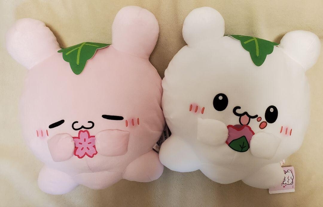 Love-Ease - Sakura Mochi Peluche XL conjunto de 2 Japón NUEVO