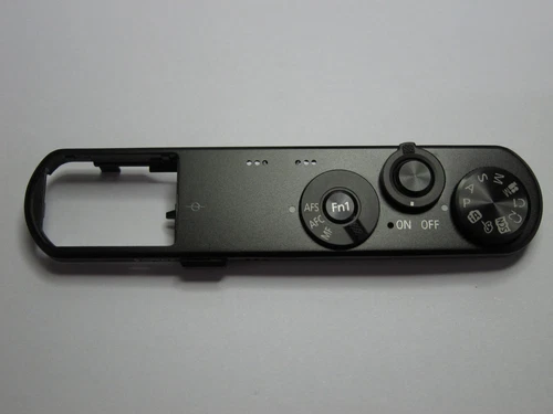 Compatible Lumix DMC-GM1 Cubierta Superior Unidad de Operación Modo Dial Interruptor Botón Negro - Imagen 1 de 3
