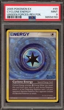 Pokemon Cyclone Energy EX Power Keepers Reverse Holo Rare #99 PSA 9 Mint
