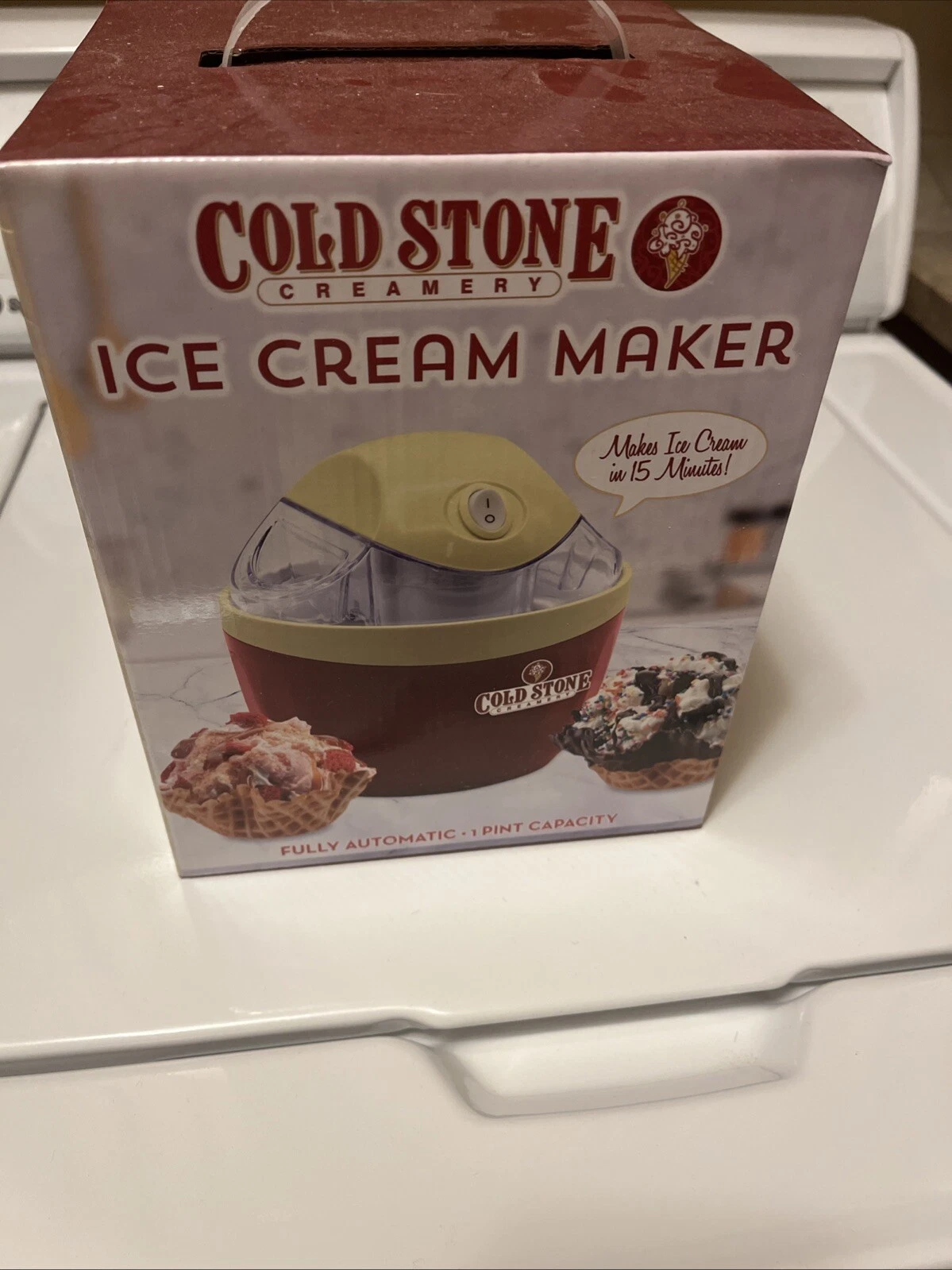 Cold Stone Creamery Ice Cream Maker - 1 Pint Capacity