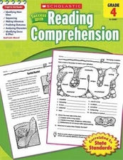 Scholastic Success with Reading Comprehension, Grade 4 - Paperback - VERY GOOD