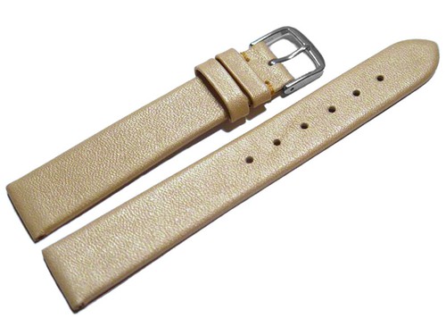 Bracelet Montre Cuir Lisse Veau Blanc - Largeurs 8 à 22 Mm - Unisexe - Watchband Berlin