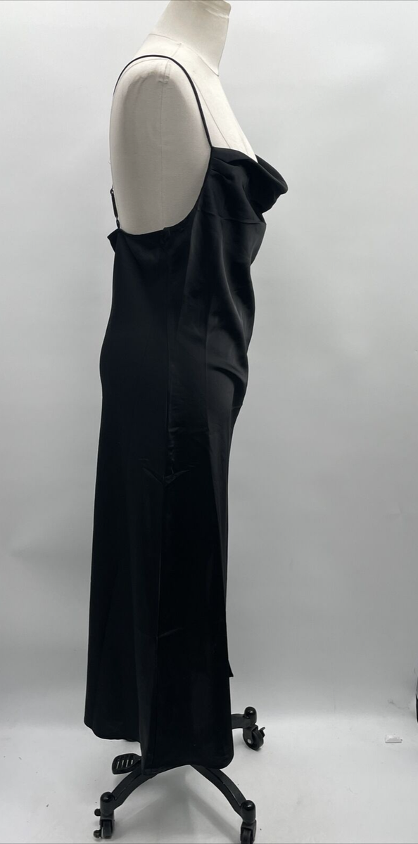 banana republic black slip dress Banana Republic 100% Silk Black Slip Dress