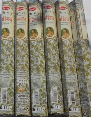 RÄUCHERSTÄBCHEN Marke HEM 6 Pck. á 20 Stück Jasmin Precious Jasmine