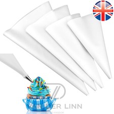 Van Der Linn Reusable PIPING BAGS SET OF 4  REUSABLE ASSORTED SIZES 10 12 14 16"