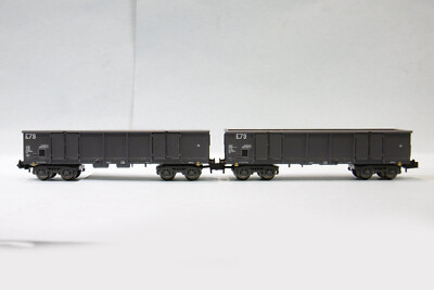 Set de 3 wagons tombereaux Eamnos, SNCF, Nacco - Arnold HN6602 - échelle N