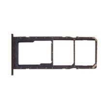 SIM Micro SD Card Tray Dual for Samsung Galaxy A02s Blue Replacement Repair Part